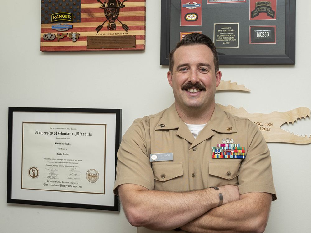 From Pre-Law to JAG: UM Grad Finds Path Through Public Service