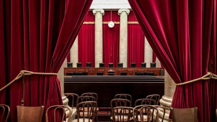 The courtroom of the U.S. Supreme Court in Washington, D.C. Photo: Jackie Hope / Unsplash